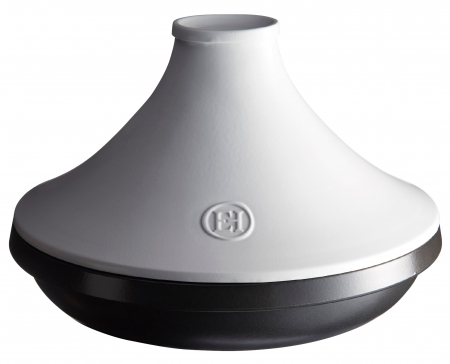 Ustensile de Bucatarie - Emile Henry Tagine Delight Negru Alb ⌀ 33,5 cm