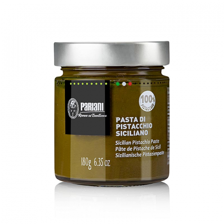 Nuci, Alune, Oleaginoase - Pasta de Fistic, Fistic sicilian, Pariani, 180 g