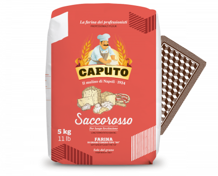 Bacanie - Faina pentru aluaturi cu dospire lunga, Saccorosso, 5 kg