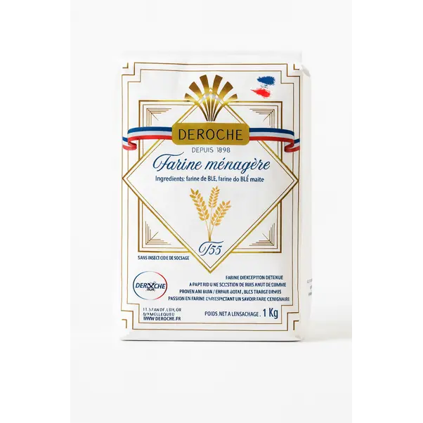Faina si Orez - Faina tip 55, pentru foietaj/placinte, Deroche, Franta, 1 kg