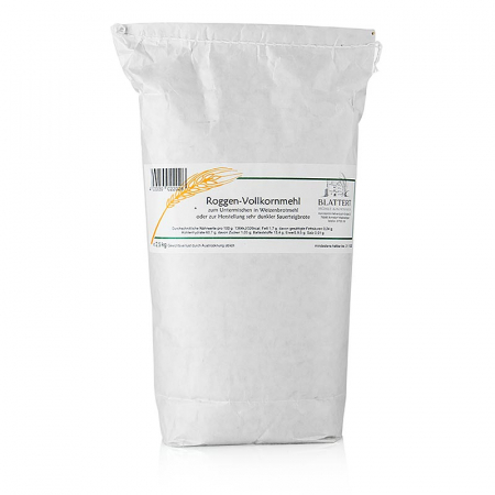 Bacanie - Faina integrala de secara, Blattert Mühle, 2,5 kg