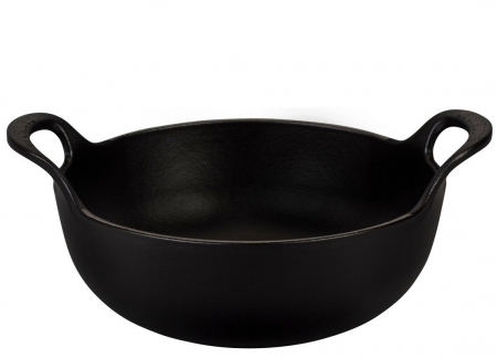 Ustensile de Bucatarie - Farfurie Le Creuset Balti Negru Satinat Mat 24 cm