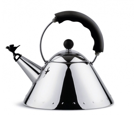 Ustensile de Bucatarie - Fierbator Alessi 9093 Negru - 2 L