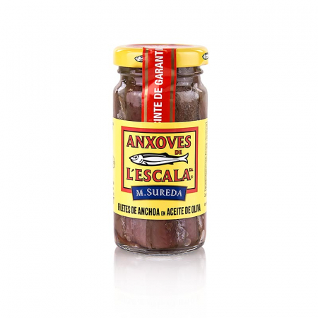 Conserve - File de ansoa calitate premium, in ulei de masline, L´Escala, 100 g