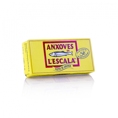 Conserve - File de ansoa calitate premium, in ulei de masline, L´Escala, 50 g