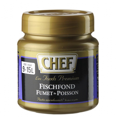 Bacanie - Fond de peste, usor pastoasa, Chef Premium, usoara, pentru 9-15 L, 630 g