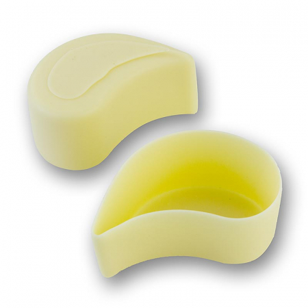 Michel Cluizel - Forme de ciocolata alba „picaturi”, Michel Cluizel, 75x45x35mm, 576 g, 32 bucati