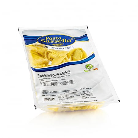 Bacanie - Tortelloni proaspete cu umplutură de chanterelle, Sassella, 500 g