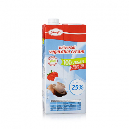 Specialitati vegetale - Frisca universala, Schlagfix, 25% grasime, vegana, 1 l