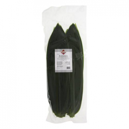 Bucatarie asiatica, sushi - Frunze de bambus Kumazasa 28-32cm, mari, 100 buc, 330 g