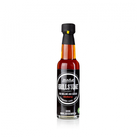 Condimente - Grillstone Liquid Smoke Hickory Style, fum lichid, 100 ml