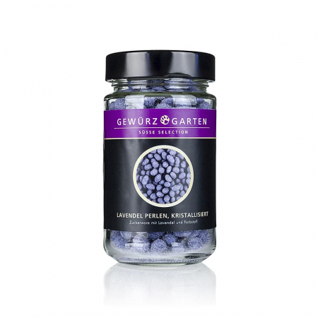 Miere, chutney si dulceata - Perle de lavanda, cristalizate, 150 g