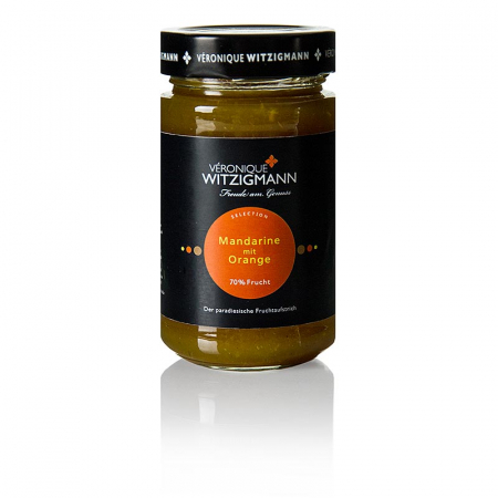 Miere, chutney si dulceata - Gem de mandarina cu portocale, 225 g