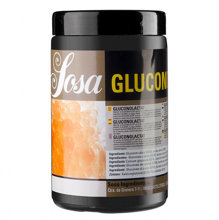Aditivi alimentari - Gluconolactat (gluconat si lactat de calciu), E 578, E 270, Sosa, 500 g
