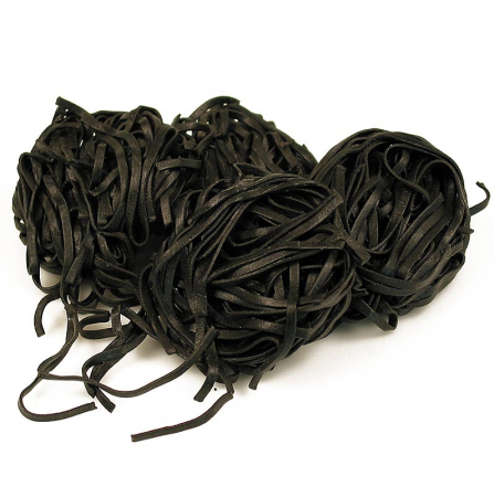 Paste - Tagliarini proaspete cu cerneală de sepie, negru, 4 mm, 500 g
