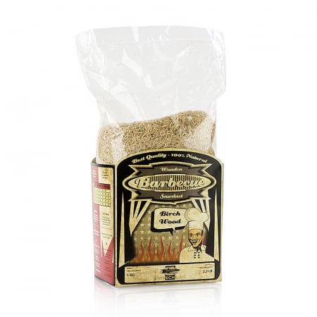 Accesorii - Grill BBQ - rumegus pentru afumare din lemn de mesteacan, 1 kg