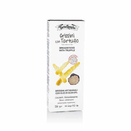 Bacanie - Grissini con Tartufo, cu trufe negre de vara si ulei de masline, Tartuflanghe, 120 g