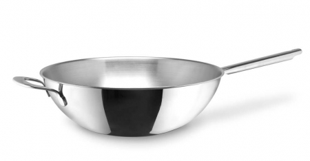 Ustensile de Bucatarie - Habonne Wok Triply Ø 30 cm