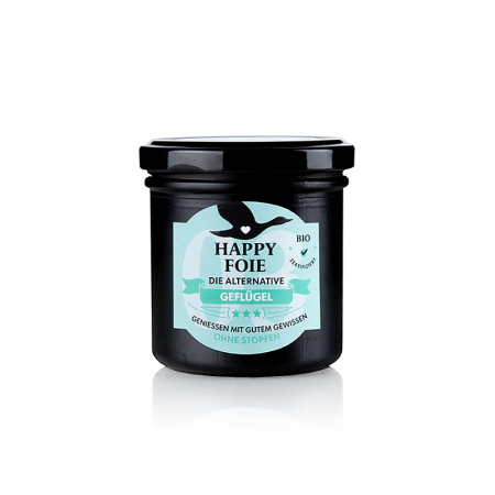 Rata, gasca si foie gras - Happy Foie - Ficat de Pasare, BIO, 130 g