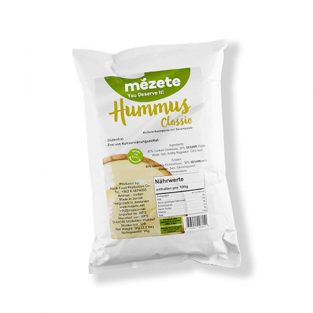 Hummus classic, crema de naut cu pasta de susan, Mezete, 1 kg [1]
