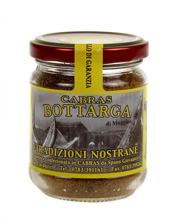 Specialitati din peste - Icre de chefal (mullet), Bottarga di Muggine, macinate, Italia, 70 g