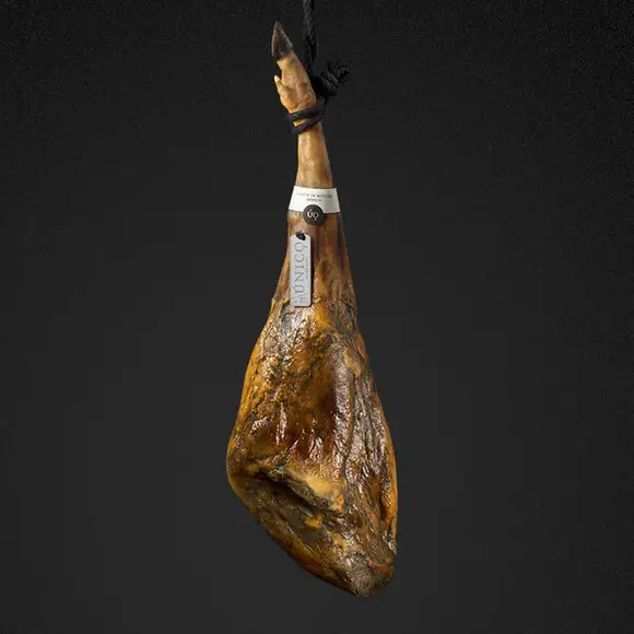 Carne si Preparate din carne - Jamon Iberico Unico Bellota, sunca intreaga cu os, aprox. 10 kg