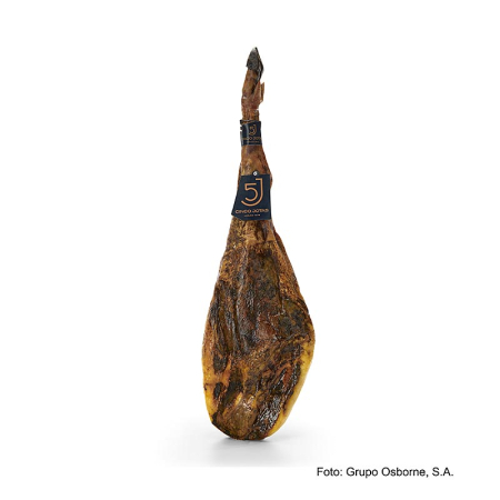 Carne si Preparate din carne - Cinco Jotas - Jamon Iberico de la porci 100% hraniti cu ghinde, cu os, aprox. 6 kg