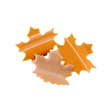 Ciocolata - Decor de ciocolata, Frunza de artar, 48x53mm, Dobla (77793), 170 g, 90 buc