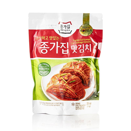 Produse japoneze - Kimchi, varza chinezeasca murata, Jongga, 1 kg