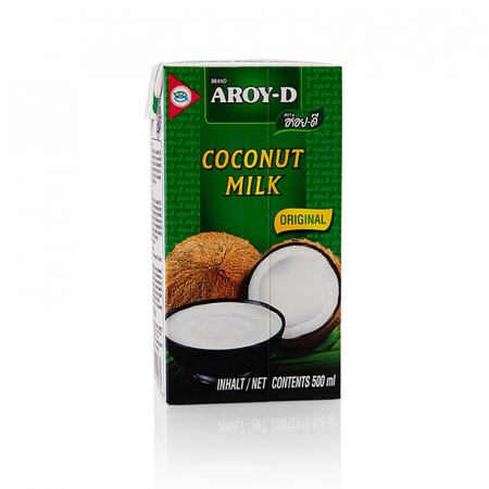 Bucatarie asiatica si etnica - Lapte de cocos, Aroy-D, 500 ml