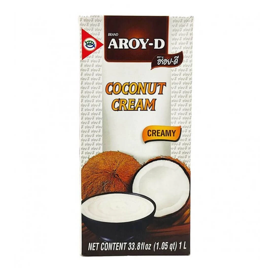 Bucatarie asiatica si etnica - Smantana de cocos, 21%, Aroy-D, 1L