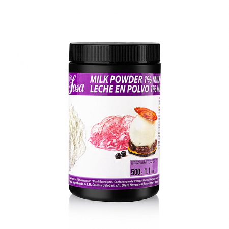 Aditivi alimentari - Sosa XP lapte praf 1% grasime (lapte degresat / cu conținut scazut de grasimi) (44213), 500 g