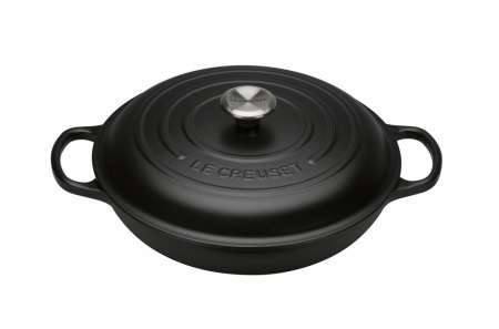 Accesorii - Le Creuset Caserola Campagnard Satin Black ⌀ 30 cm