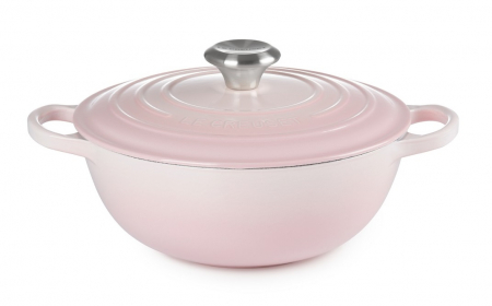 Ustensile de Bucatarie - Le Creuset Caserola Marmite Shell Pink ⌀ 24 cm