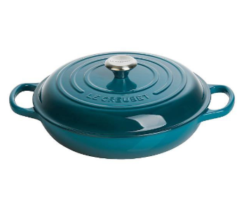Accesorii - Le Creuset Casserole Campagnard Deep Teal ⌀ 30 cm