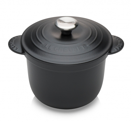 Ustensile de Bucatarie - Le Creuset Casserole Cocotte Every Satin Black Ø18 cm