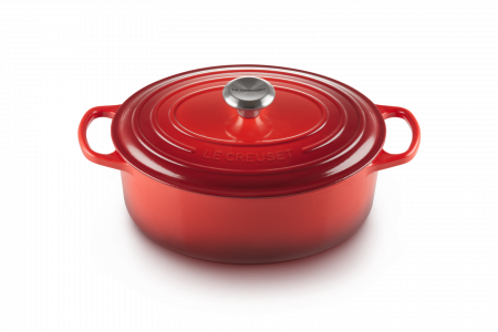 Le Creuset Casserole Oval Signature Cerise ⌀ 29 cm [3]