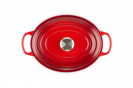 Le Creuset Casserole Oval Signature Cerise ⌀ 29 cm [5]