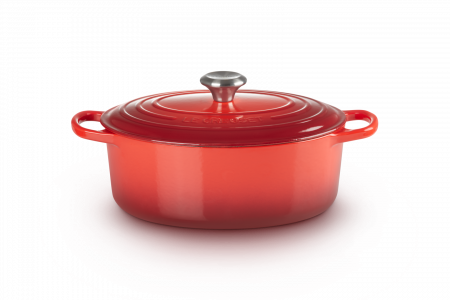Le Creuset Casserole Oval Signature Cerise ⌀ 29 cm [4]