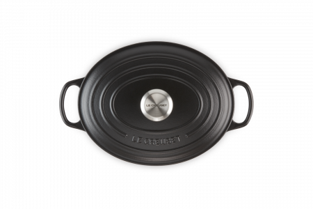 Le Creuset Casserole Oval Signature Satin Black ⌀ 29 cm [4]