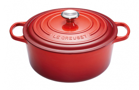 Promotia saptamanii - Le Creuset Casserole Signature Cerise ⌀ 28 cm