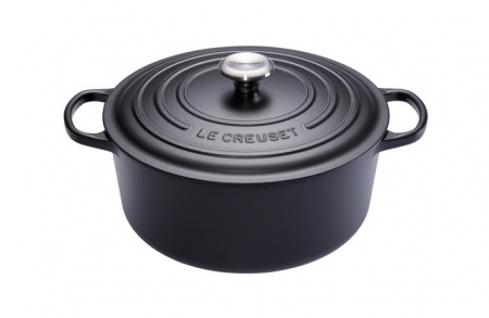 Ustensile de Bucatarie - Le Creuset Casserole Signature Satin Black ⌀ 20 cm