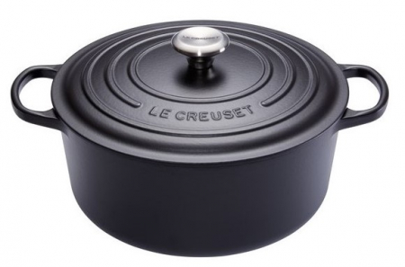 Ustensile de Bucatarie - Le Creuset Casserole Signature Satin Black ⌀ 30 cm