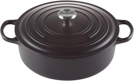 Promotia saptamanii - Le Creuset Casserole Signature Satin Black, 6,2 L, ⌀ 30 cm,