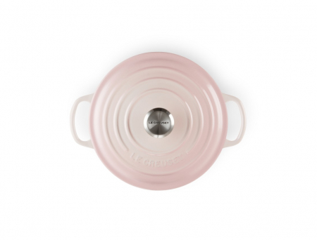 Le Creuset Casserole Signature Shell Pink ⌀ 20 cm [4]