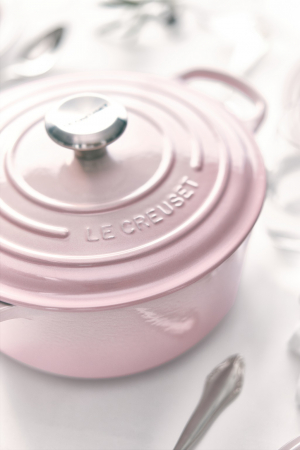 Le Creuset Casserole Signature Shell Pink ⌀ 20 cm [3]