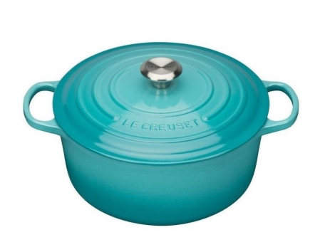 Ustensile de Bucatarie - Le Creuset Casserole Signature Teal ⌀ 24 cm