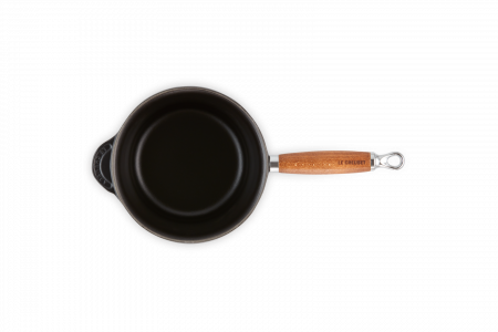 Le Creuset Cratita cu capac negru satinat mat 18 cm [4]
