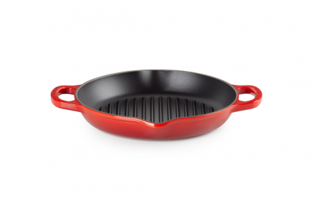 Ustensile de Bucatarie - Le Creuset Deep Griddle Plate Signature Cerise Ø 25 cm