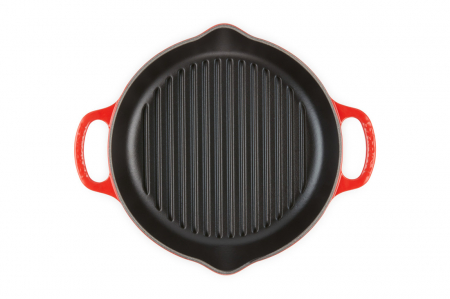 Le Creuset Deep Griddle Plate Signature Cerise Ø 25 cm [1]